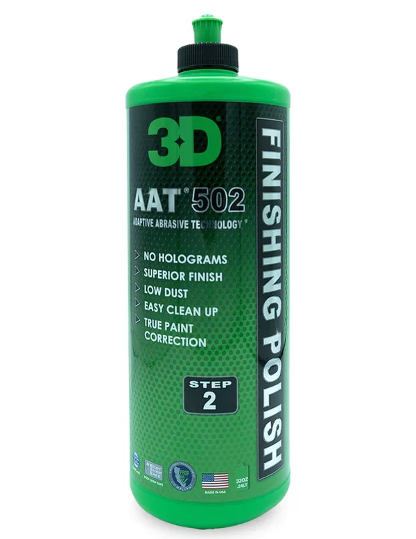 3D AAT 502 Step 2 Finishing Polish 16Oz